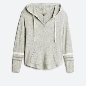 Brushed Knit Hoodie
